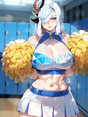 [MiyuAi] Shenhe's Cheer Tryouts - Genshin Impact (Patreon) (AI Generated)_0008