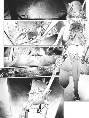 [忧郁蘑菇] 雷电将军和八重神子 (原神) [中国語]_17