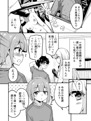 [サウンドステッカー (なるさわ景)] 大好きなお姉ちゃんが僕の部屋をヤリ部屋にした話 [DL版] [Don't Trust and Support Irodori Comics !]_004