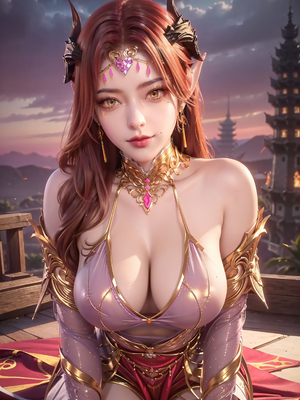 [AI绘画] 百炼成神 妖夜 2_17