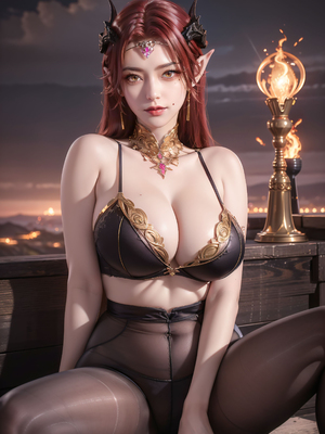 [AI绘画] 百炼成神 妖夜 2_65