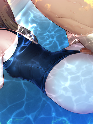 [ももちゃんあたっく] 特級呪物の発情スク水でナマイキJK達をハメて理解らせた 熱血体育教師ビンビン物語【前編】_245