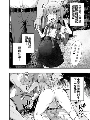 [んつぁてぃむん (遊来りん)] 親子で...小〇生で妊娠して赤ちゃん産んじゃいました｜母女都是小学生时就怀了孕 [中国翻訳] [DL版]_13