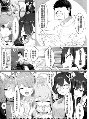 [ハケverse (ハケアシ)] アビドス借金対策委員会 (ブルーアーカイブ) [角都九阳个人汉化] [DL版]_03