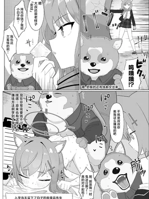 [ハケverse (ハケアシ)] アビドス借金対策委員会 (ブルーアーカイブ) [角都九阳个人汉化] [DL版]_10