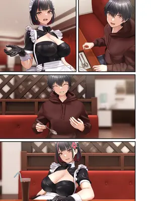 [2vs (椎名鯛)] 隣の席の子がメイドカフェ嬢だったので_50