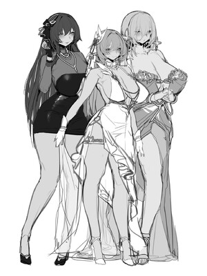 (C105) [Luwen Workshop (エックスエル)] 愛恋纏綿3rd～ピンクの妖精さんと過ごす甘く蕩ける夜♪～ (崩壊3rd) [黎欧出资汉化]_26