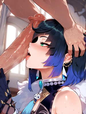 [Miyu] - Yelan x Shenhe- Hydro Meets Cryo (genshin impact)_039_33