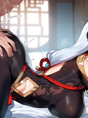 [Miyu] - Yelan x Shenhe- Hydro Meets Cryo (genshin impact)_079_70