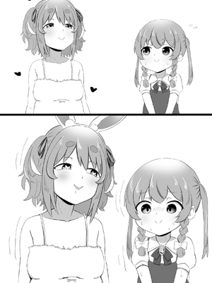 [ころぽっくる (とこ)] 射精すぺこ！！ (兎田ぺこら、宝鐘マリン) [沒有漢化]_16
