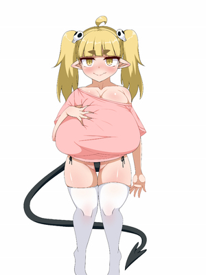 [らいでんらぼ (らいでん)] 搾精大好き●リ爆乳生意気サキュバスデカすぎるマラにびっくり腹凸時止め失敗無慈悲無限ピストン大量射精でお腹いっぱい(物理的に) [欶澜汉化组]_41