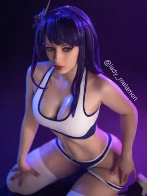 Lady Melamori - Raiden Shogun Lingerie (Full Set)_06