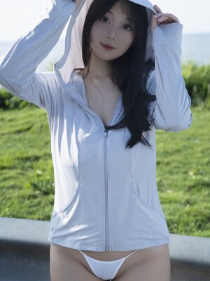 HornyCos - Busty Asian Teen Shows Off Beautiful Body Outdoors (Patreon)_16