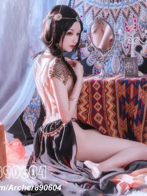 黄金二逼王 (Huangjin er bi wang) cosplay Aeolian - Ghostblade_02