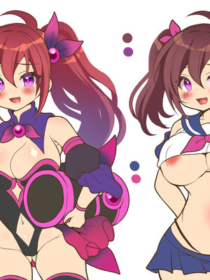 [あむぁいおかし製作所 (れいとうみかん)] 正義のTS魔法少女は性技になすすべなく負けちゃいました_41