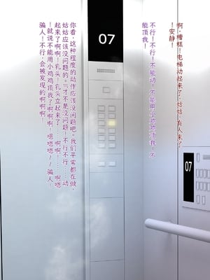 [モンシロ] 伯母に焦がれて13 「追いかけられて、姦されて… 淫乱爆発エレベーター!」シーズン3 [中国翻訳]_250