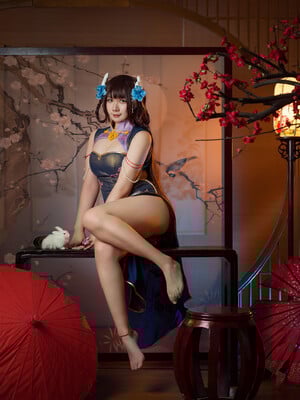 麻花麻花酱 – 比睿旗袍_08