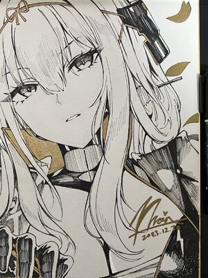 [Noir Complex (NRノワール)]指揮官&紅蓮&レッドフードと面談する (勝利の女神：NIKKE)[中国翻訳]_091