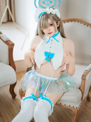 Natsuko夏夏子 - 一之濑明日奈女仆同人_53