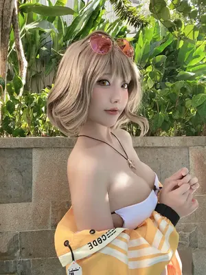 NIKKE anis swimsuit selfies 阿妮斯水着自拍(Kiriko)_07