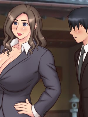 [逝印乳業 (逝印)] パワハラ女上司に出張先の旅館でブチ切れお仕置きエッチ!!_011