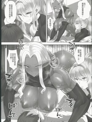 [ボストン茶会 (紅茶インディアン)]  貞操逆転デカ異世界転生～ヤリモク女冒険者PTにつかまってしまいました～+サキュバスVSダークエルフ[DL版][中国翻訳][薄碼]_019