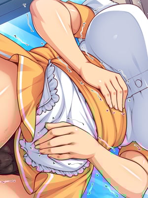 [ミミズサウザンド]美人姉妹のカフェで働いたら給料が払えないと言うので身体で払ってもらった_0532