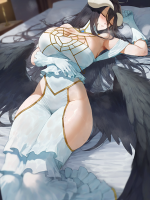 Moriaaa - albedo(overlord) [AI Generated]_019_19