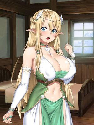 [アネモネ＊ (23)] 高身長エルフ×ダークエルフのお姉さんに拾われて [不会用ps个人汉化]_055