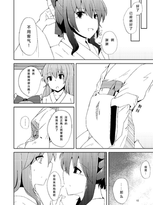 [Charcoal Tail (木炭)] おなじですね (東方Project) [DL版] [Nonothird个人汉化]_10