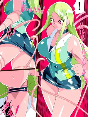 [ワラビモチー] Heroine Harassment バットガール対触手スーツ怪人ベララー 前編 (オリジナル)_04