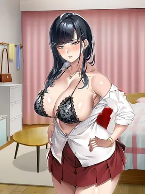 [アイチルワークス (林チェリー)] 連れ子の黒髪ギャルをお父さんが孕ませた話_1056