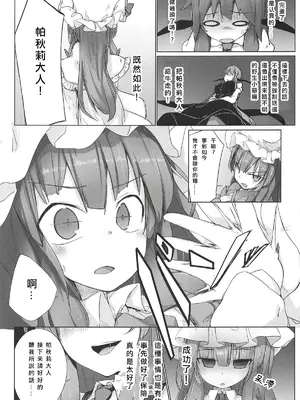 (秋季例大祭5) [まめもち (佑樹)] パチュこあ主従逆転ックス (東方Project) [Nonothird个人汉化]_07