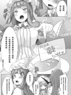 (秋季例大祭5) [まめもち (佑樹)] パチュこあ主従逆転ックス (東方Project) [Nonothird个人汉化]_06