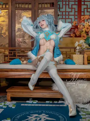 咬一口兔娘(Yiko湿润兔) 芙洛伦_30