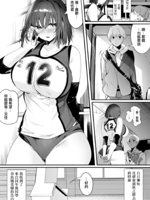 [関西漁業協同組合 (丸新)] 高身長バレー部の清楚系彼女が先輩のモノになってしまう一部始終 1-2 [DL版][中国翻訳][疏碼]_005