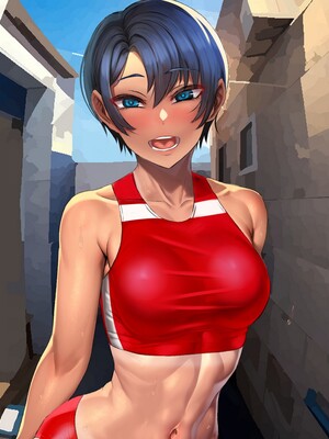 (同人CG集) [G.B.F] 淫魔学園陸上部 1+2_148_b01_05