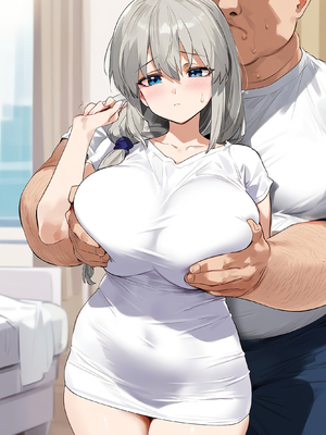 [推しは汚ヤジに抱かれてる] 宇崎月_118991120_p7