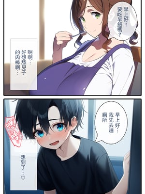 [みるく娘] お母さんと義理の息子～たれ乳熟女が爆乳を揺らして種付けされるママショタ物語～ [中国翻訳]_10