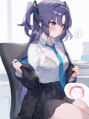 [gray] Hayase Yuuka 1(Blue Archive)[patreon] [AI Generated]_12