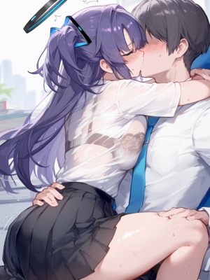 [gray] Hayase Yuuka 1(Blue Archive)[patreon] [AI Generated]_23