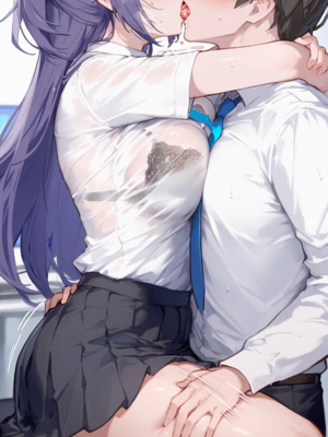 [gray] Hayase Yuuka 1(Blue Archive)[patreon] [AI Generated]_25