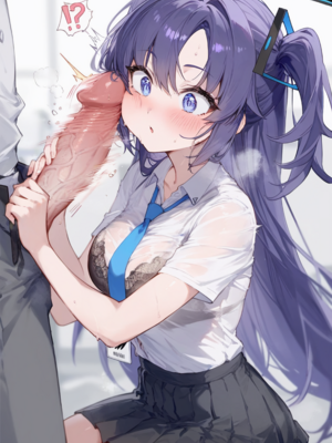 [gray] Hayase Yuuka 1(Blue Archive)[patreon] [AI Generated]_30