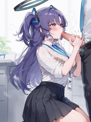 [gray] Hayase Yuuka 1(Blue Archive)[patreon] [AI Generated]_33