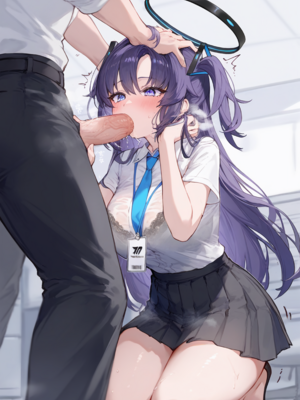 [gray] Hayase Yuuka 1(Blue Archive)[patreon] [AI Generated]_35