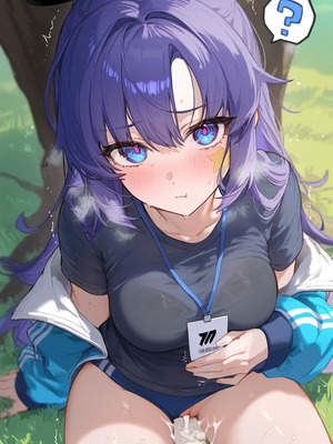 [gray] Hayase Yuuka 2(Blue Archive)[patreon] [AI Generated]_87