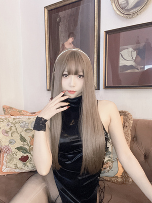 Money冷冷 NO.044 绑带旗袍裙_002 - cosergirl.com