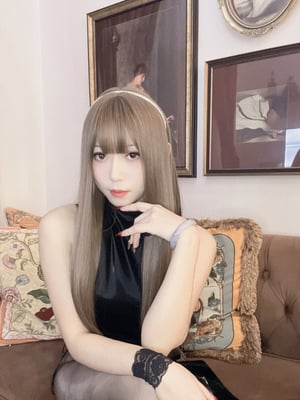 Money冷冷 NO.044 绑带旗袍裙_007 - cosergirl.com