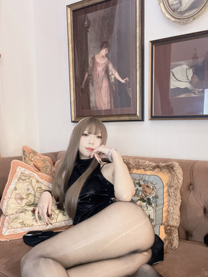 Money冷冷 NO.044 绑带旗袍裙_063 - cosergirl.com