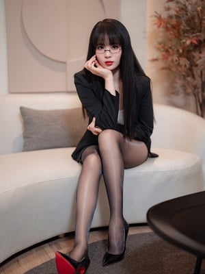 轩萧学姐 - 下班后ol__DSC8522